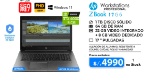 HP ZBook 17 G6 (Workstation)
