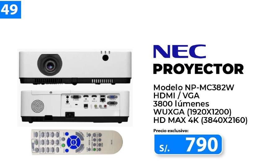 acc 008 1 nec proyector np mc382w 3800 lumenes 1 acc 008 1 nec proyector np mc382w 3800 lumenes 1