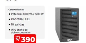 acc pc 039 1 ups online doble conversion 3000va 2700w 10 salida 1