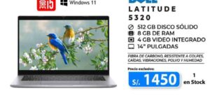 lap 008 1 dell latitude 5320 core i5 11va 8gb 512gb ssd 1