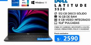 lap 030 1 dell latitude 3520 core i7 11va 16gb 512gb ssd 1
