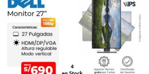 mon 022 1 monitor 27 pulgadas hdmi dp vga altura regulable m 1