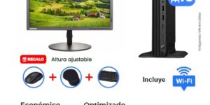 PC pc combo 003 eco 1 combo mini cpu hp 400 g9 i5 12ma 8gb 500gb hdd mon 1
