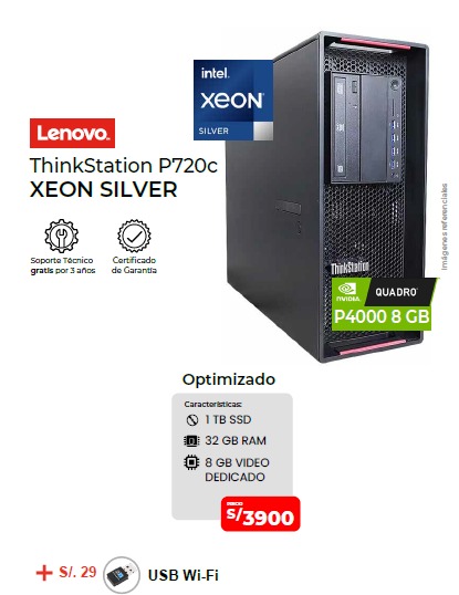 pc ws 014 1 thinkstation p720c xeon silver 32gb 1tb ssd nvidia pc ws 014 1 thinkstation p720c xeon silver 32gb 1tb ssd nvidia