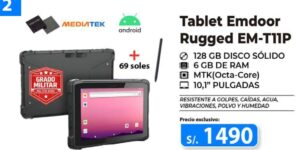 tab 001 1 rugged em t11p 6gb turbo 128gb 10 1 pulgadas