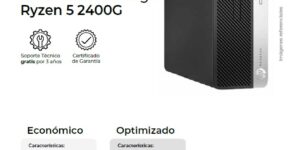 pc cpu 040 eco 1 hp prodesk 705 g4 ryzen 5 2400g 8gb ram 500gb hdd